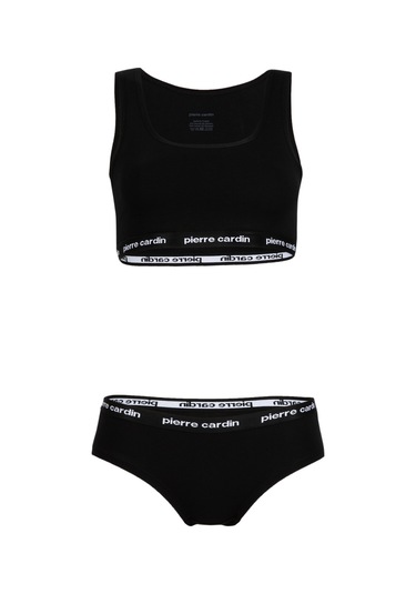 Pierre Cardin Kadın Siyah İç Giyim Takım 50304055-vr046 Siyah