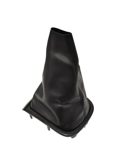 Renault Fluence Vites Körüğü Ve Krom Cam Kapak Deri Vites Topuzu siyah