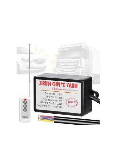 Supermarket1 Arac Kornasi Kontrol Cihazi - 12 Sesli, Uzaktan Kumandalı, 12-24v, Kullanisli Ses Efektler