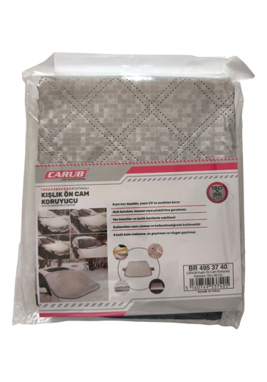 Kışlık Ön Cam Koruyucu Kar Buz Önleyici Katmanlı 150x116 Cm 1