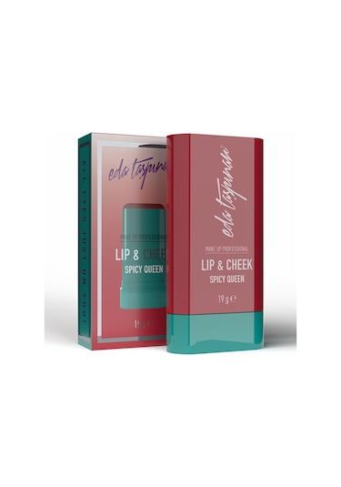 Eda Taşpınar Lip & Cheek Cream Blush Stick Spicy Queen