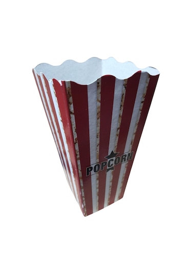 Karton Popcorn Kutu Küçük Pk:50 Adet