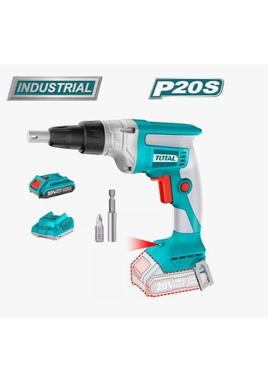 Total TDSLI204200-1 Li-İon Akülü Alçıpan Vidalama 20 V 2.0 AhH