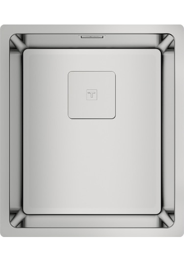 Teka Fle x linea Rs15 2B 34.40 Tek Hazneli Tezgahüstü/Tezgahasıfır (Flush) Tezgahaltı Paslanmaz Çelik Eviye - 115000015