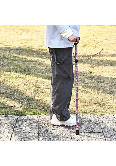 Dolıty Katlanabilir Trekking Bastonu Yaşlılar İçin Stil-d Stil D Çok Renkli