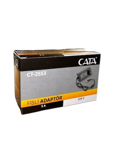Cata Ct-2553 5 Amper Fişli Adaptör 60W