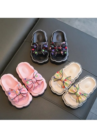 Jesıdo Çocuklar İçin Plajda Giyilen Lastik Terlikler 214292029 Siyah