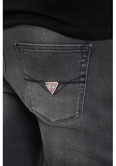 Guess Erkek Denim Skinny Jeans Antrasit