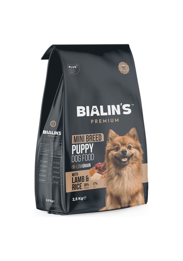 Bialins Premium Yavru Köpek Maması Kuzu & Prinçli 2.5kg