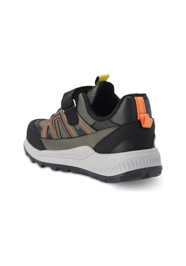 Slazenger KROSS KTN Çocuk Cırt Cırtlı Haki / Turuncu Günlük Spor Ayakkabısı