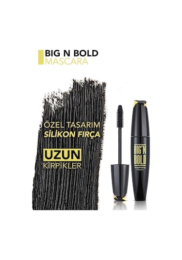 Flormar Big'N Bold Uzunluk Veren Dolgunlaştırıcı Maskara 003 Lengthening