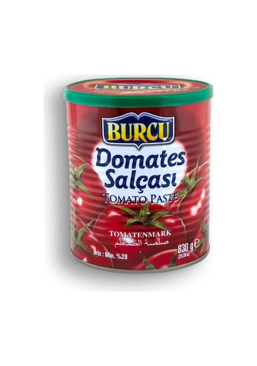 Burcu Domates Salçası Teneke 830 G