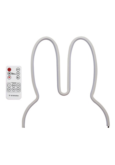 Suntek Tavşan Gece Lambası Usb Powered Yan Işıklar Çocuk Masa 30x40cm Ilık Diğer