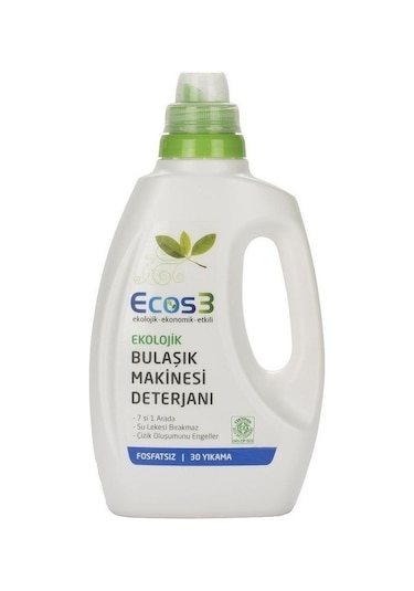 Ecos3 Ekolojik Sıvı Bulaşık Makinesi Deterjanı 750 ML