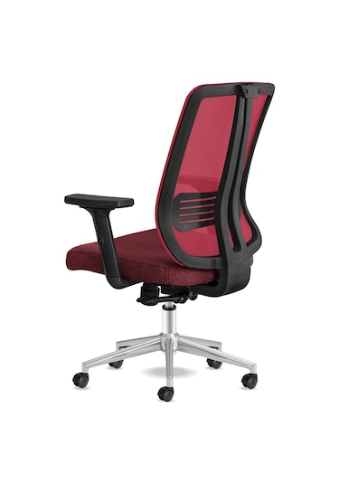 Calitteoyuncukoltuk Calitte Yönetici Çalışma Koltuğu | Spark Başlıksız | Kırmızı Krom