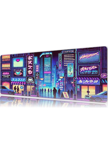 Gaming Oyuncu Xl Mouse Pad Kaydırmaz Dikişli 80 30 Cm Mousepad 16