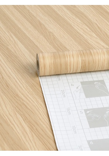 Stankoinstrument İ Osnastka Kendinden Yapışkanlı Ahşap Desenli Mat Mobilya Filmi 8 Metre 282296916