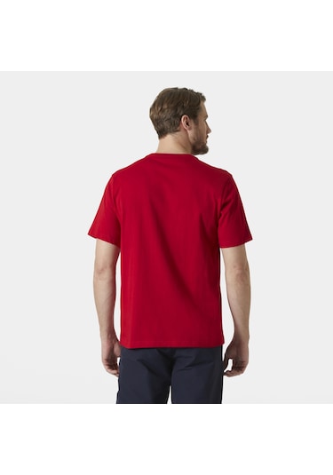 Helly Hansen Hh Logo 3.0 Erkek T-shirt-30072 Kırmızı