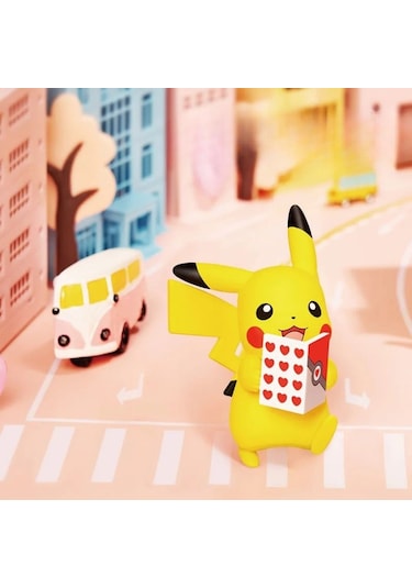 Pokemon Pikachu Kawaii Anime Figür Model 1