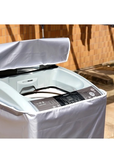 Gateesat Haier Ve Little Swan Dalga Tekerlekli Çamaşır Makinesi Kılıfı Toz Güneşlik Kapağı