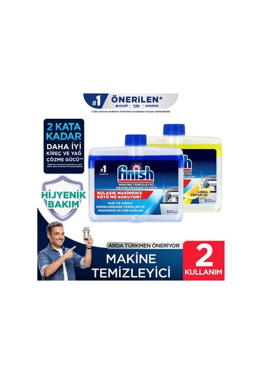 Finish Bulaşık Makinesi Temizleyicisi Süper Fırsat Paketi 250 Ml