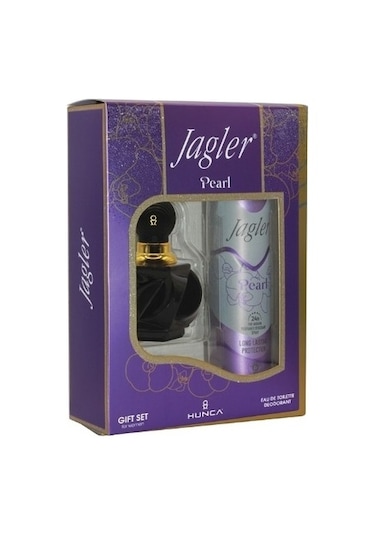 Jagler Pearl Kadın Parfüm Seti 60ml + Classic Erkek Parfüm Seti 90 ML
