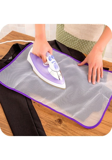 Geeksen Ev İçin Ütü Ağı Kumaşı - Isıya Dayanıklı Giysi Korumalı 40x60 Cm - Rastgele Renk DiğER