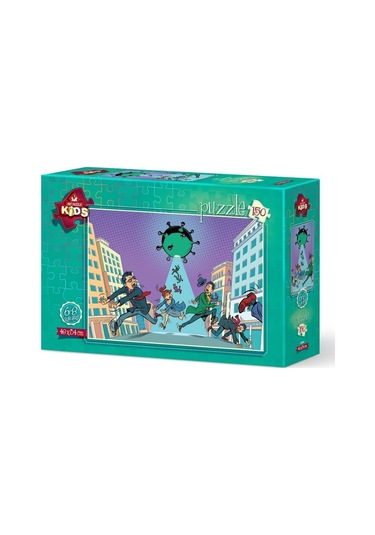 Art Puzzle 150 Parça Ten Kaçış Çocuk Puzzle