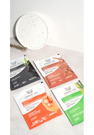 Ashley Joy Keratin & Biotin İçeren Kuru Ve Yıpranmış Saçlara Özel Onarıcı Saç Maskesi 30 ML