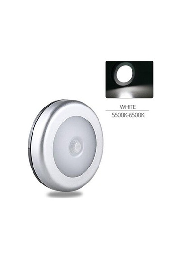 Beyaz Pır Hareket Sensörü Dolap Altı Işığı Otomatik Akıllı Gece Lambası Lampada Led Işıkları Ev Yatak Odası Dolap Mutfak Dolap Işığı Beyaz