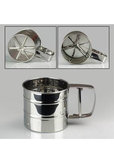 Penguen Paslanmaz Çelik Un Eleği 1594 10 CM Elek