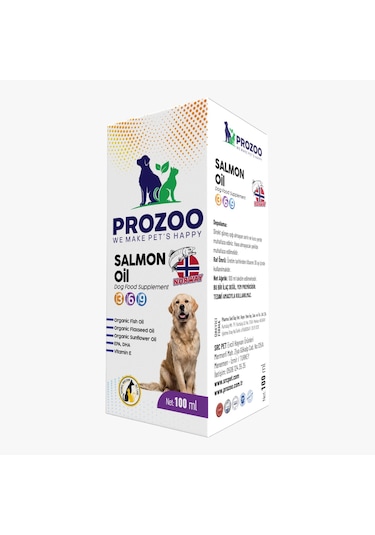 Prozoo Samon Yağı Köpek 100 ML