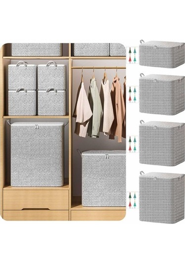 Unimarket Dokunmamış Fermuar Saklama Çantası, Hareketli Yorgan Saklama Sepeti Seyahat Büyük Kapasiteli Giyim Saklama Çantası, Yetişkin Oyuncak Organizatör, Yorgan Saklama Çantası, Fermuarlı 39auqv