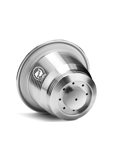 Flybuy Yeniden Paslanmaz Nespresso Makineleri Kullanılabilir Kapsül Kahve İçin Filtre Dolum Çelik Bardağı Jm