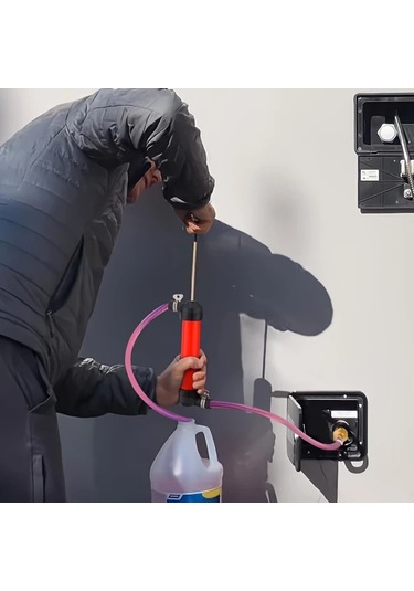 Chuangyinshop Winter Rv Pompa Kit 1 Set Manuel Pompa Kit 3 Klipsli Anti Freeze Su Sistemi