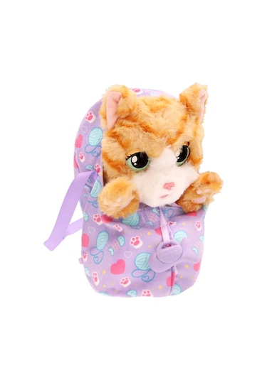 Baw05000 Baby Paws Sesli Kedi 20 Cm Peluş Çok Renkli