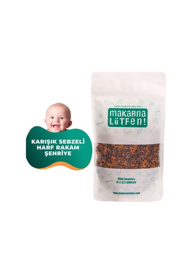 Makarna Lütfen! Harf ve Rakam Şehriye 250 G