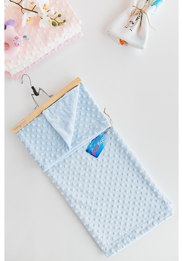 Nohut Desenli Bebek Battaniyesi Çok Renkli