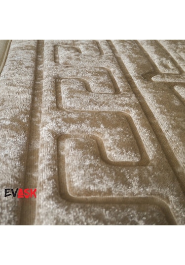 Evaşk Seccade,Diz Ağrıtmayan Kadife Kabartma Kaymaz Namazlık