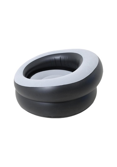 Suntek Dış Mekan Mobilyaları Kapalı Oyun Odası Için Şişme Gri Siyah