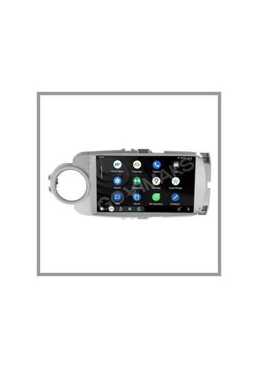 Toyota Yarıs 2012-2019 Gri 6 Gb Ram 128 Gb Hafıza Androıd Multımedıa Teyp