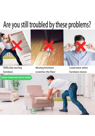 50 Mm Yuvarlak Teflon Mobilya Ayakları, Kaymaz Mobilya Ayakları - Teflon Kendinden Yapışkanlı Teflon Mobilya Ayakları, Sandalye Kanepe İçin Diğer