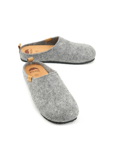 Paleng Dört Mevsim Çıkarılabilir İç Taban Comfort Ev Bahçe Erkek Terlik Pt1kme.00036.00.019.2n Gri