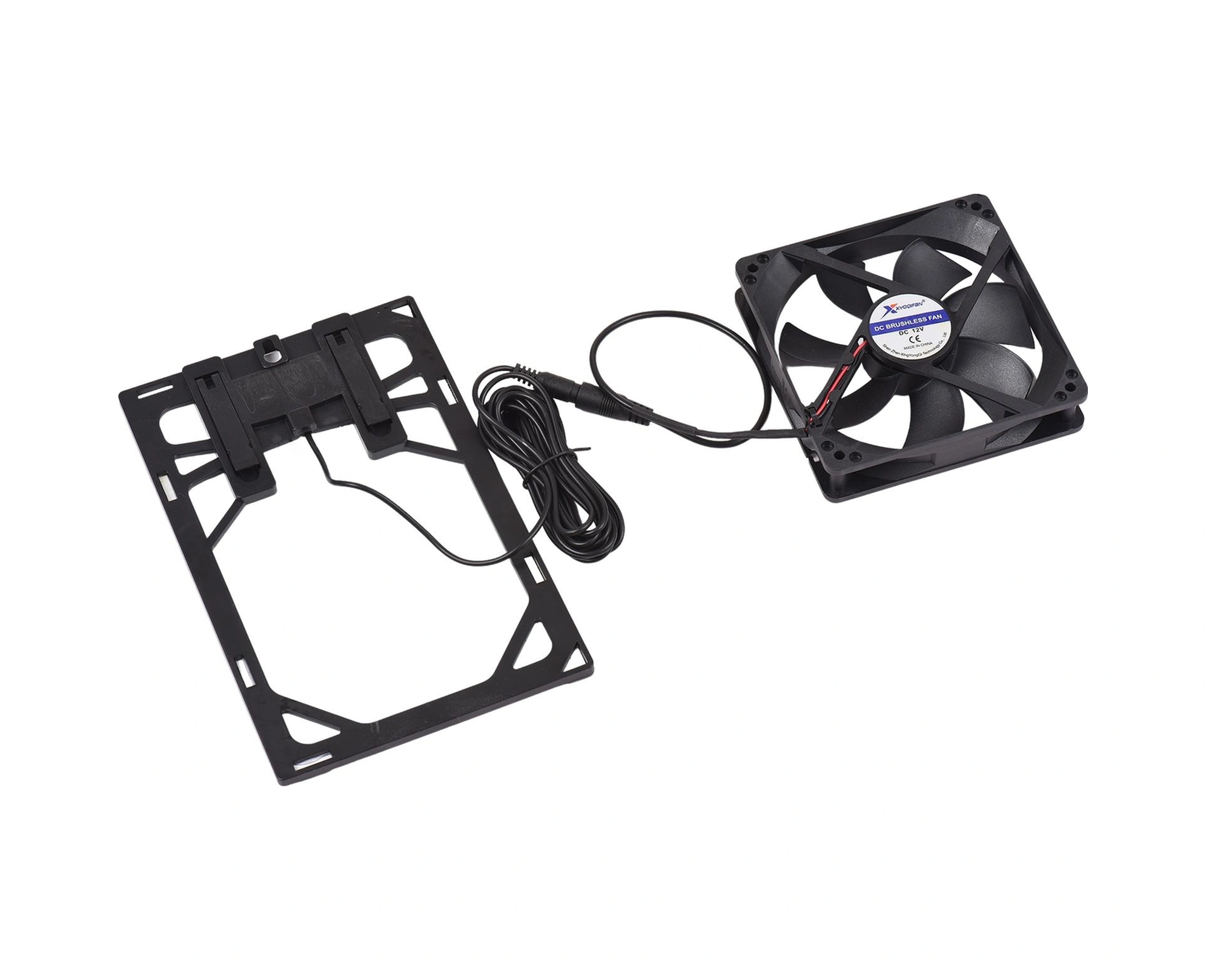 Moveevo 12v 6w Güneş Enerjili Evcil Hayvan Soğutma Fanı, 3 Metre Kablolu, 87.18 Cfm Hava Akışı