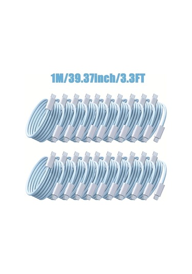 Honeybeeshop Mor 10lu 60w Usb C İphone 16 Şarj Kablosu 3.3ft Hızlı Şarj İpad Samsung Uyumlu