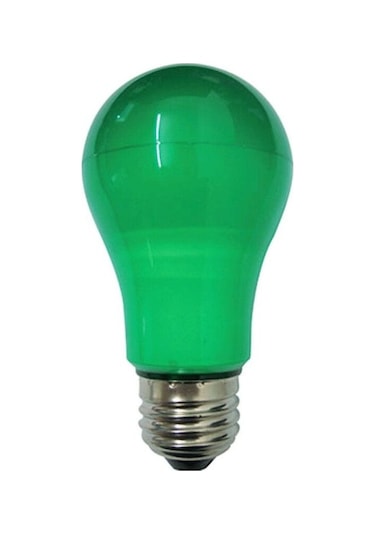 1 Adet 10 Watt Yeşil Işık E27 Duy Led Ampul, Sarı Işık 10 Watt Tasarruflu Led Ampul, 10 Watt