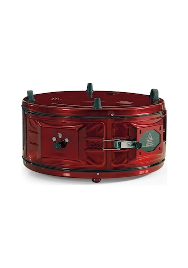 Uğur Katmer 002  Yuvarlak Tek Tepsili Emaye Davul Fırın