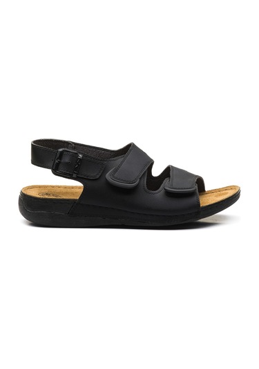 Carlaverde Anatomic Erkek Sandalet 140230 Sıyah Siyah