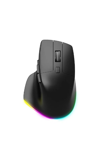 Mouse Ergonomik Kablosuz Gaming Mouse Rgb Işıklı Sessiz Şarjlı