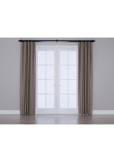 Blackout Fon Perde Koyu Nohut Rengi Karartma Özellikli Koyu Nohut